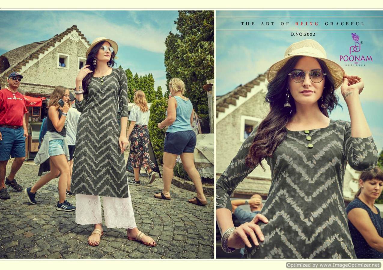 Poonam Sifli Plazo House 2 Rich Look Designer Kurti With Palazzo Collection at Wholesale Price